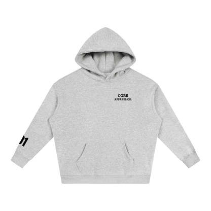 Gray - Oversize Fleeced Hoodie